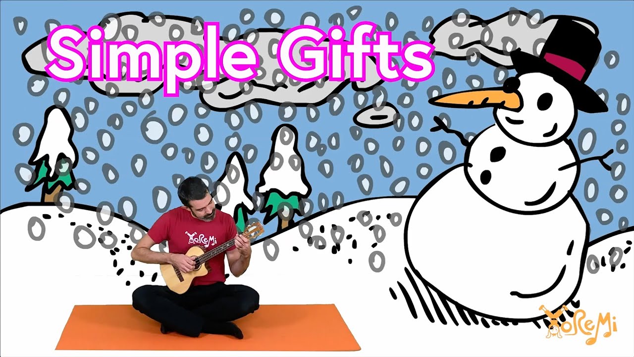 Simple Gifts (Sing-Along) | Kids Yoga, Music and Mindfulness with Yo Re Mi