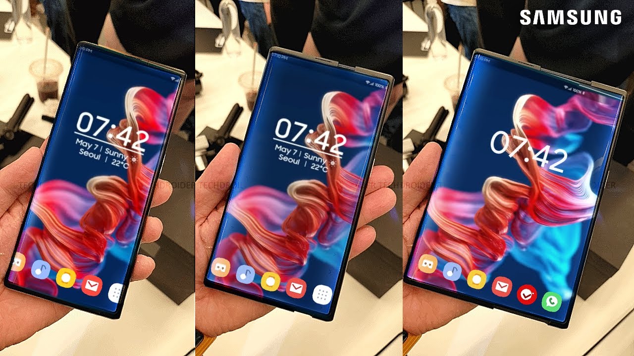 Samsung ROLLABLE Phone - OMG!