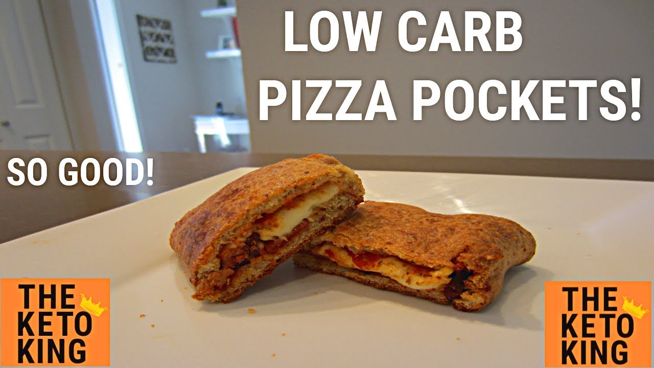 Low Carb Pizza Pockets| Hot Pockets | Keto Hot Pockets | SO GOOD!