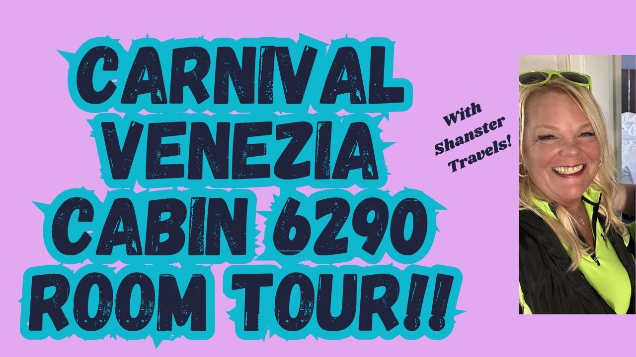 Cabin 6290 Carnival Venezia Room tour!!!