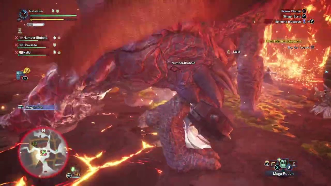 Monster Hunter  World   teostra elder dragon short hunt