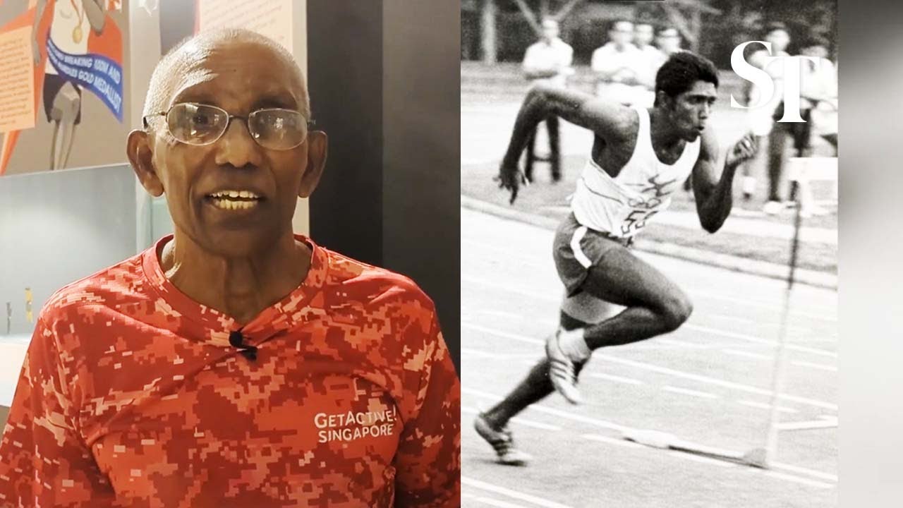 SEA Games: Sprint legend Kunalan burnt his hand running with Games torch in 1973