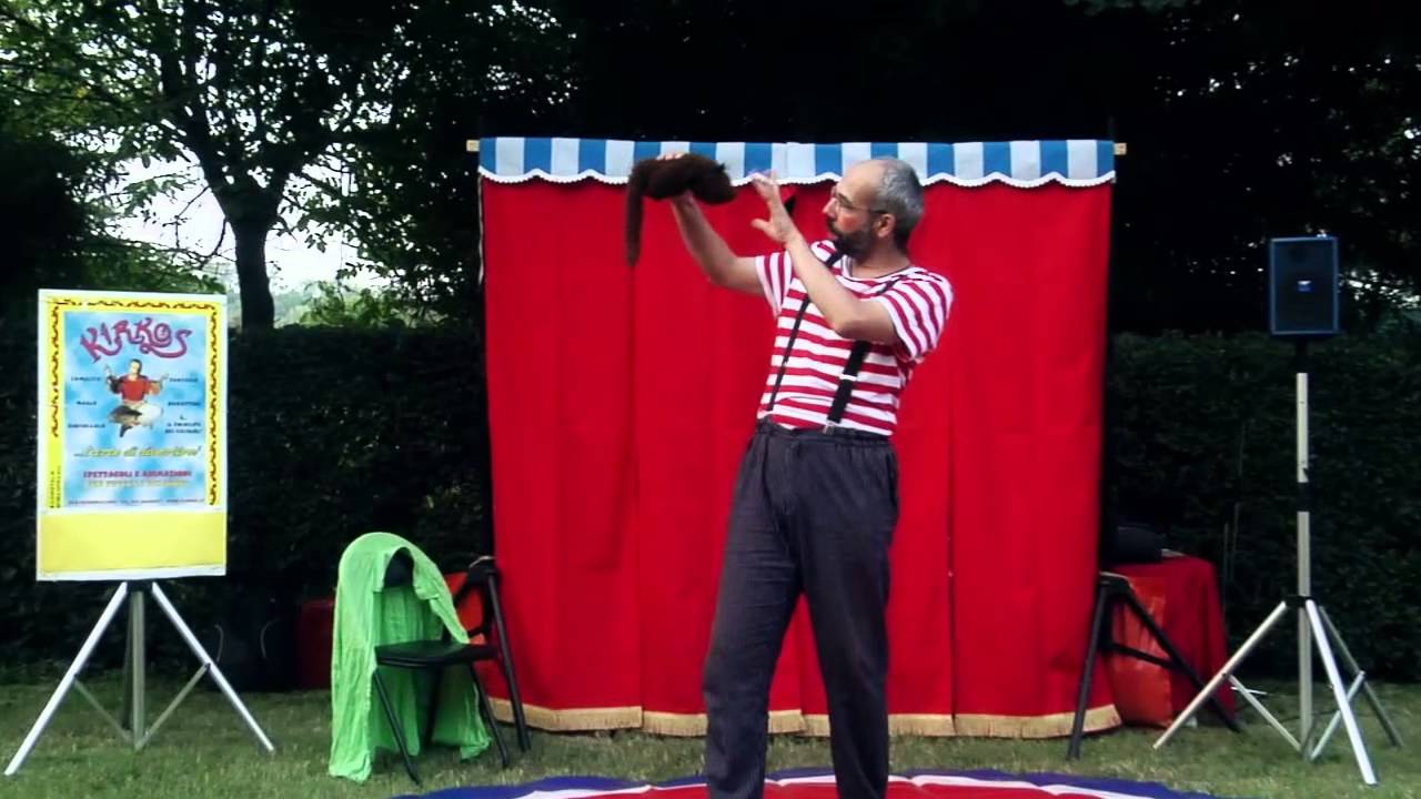 IL CIRCO NELLA VALIGIA! ...uno spettacolo del clown Kirkos!