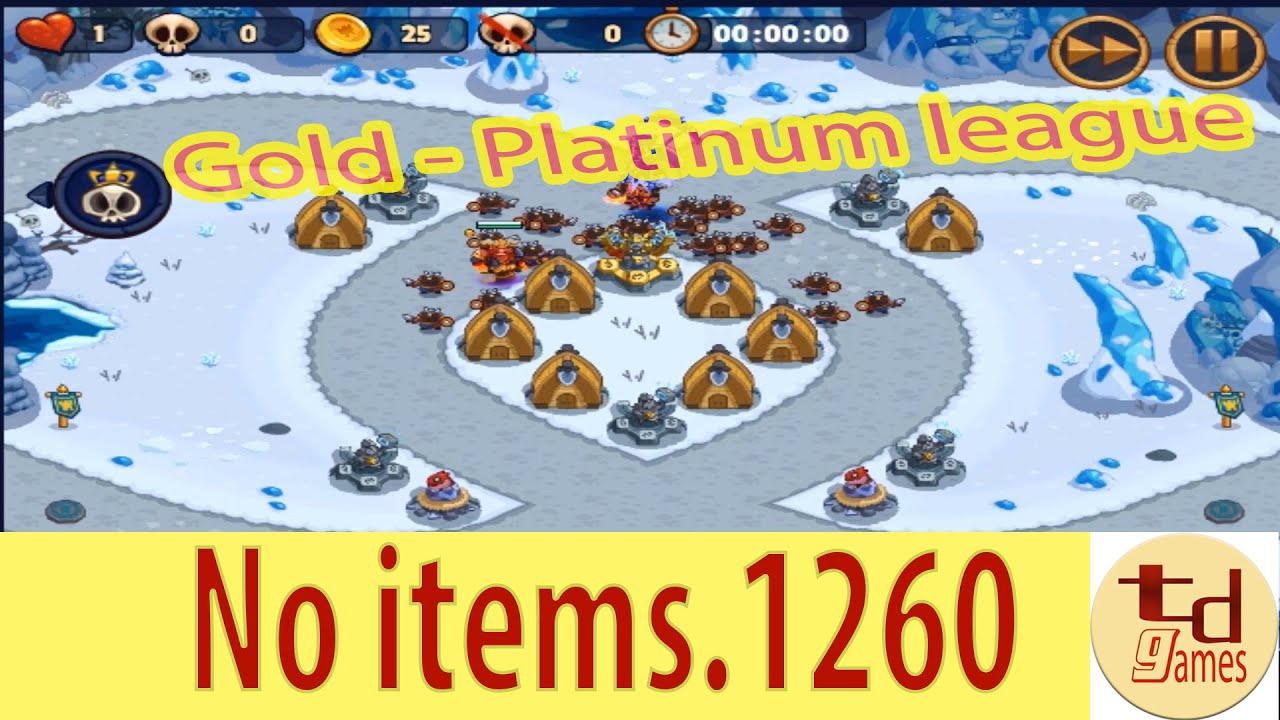 Realm Defense Tournament. Gold- Platinum, test new map. No items, 1260. TD Games.