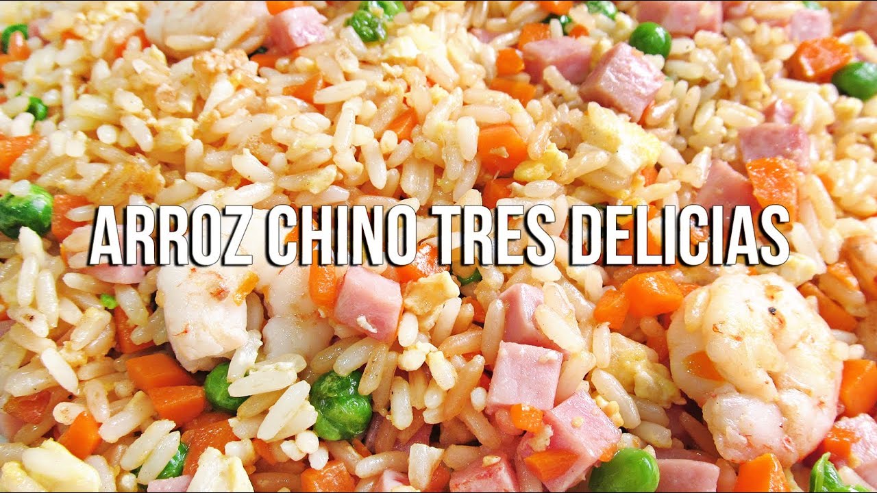 Arroz tres delicias chino