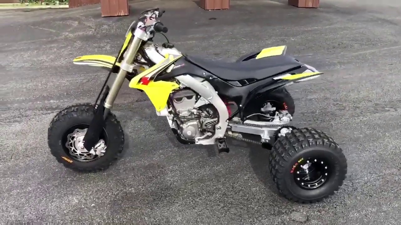 Suzuki RMZ450 Three Wheeler Trike Custom BVC Trikes