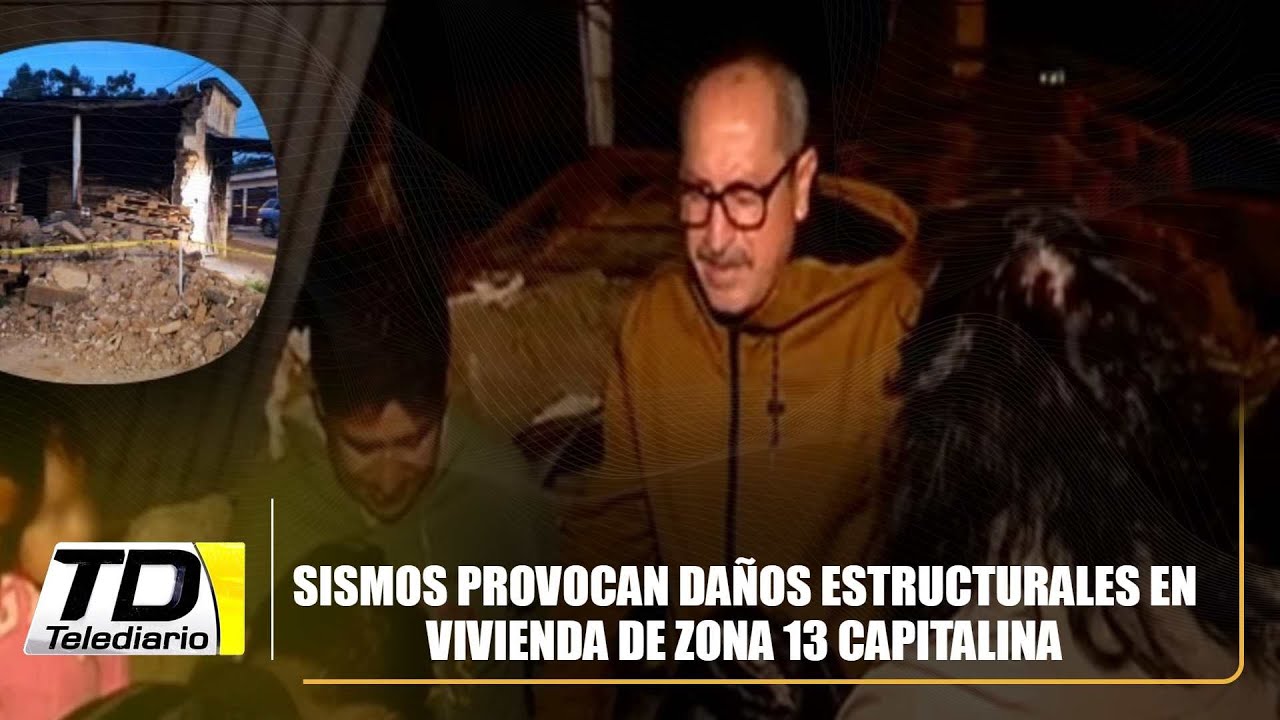 Sismos provocan daños estructurales en vivienda de zona 13 capitalina