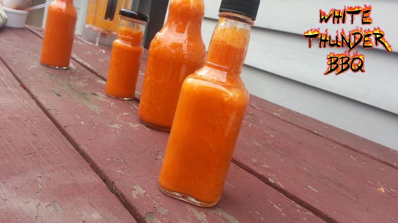 Hot Sauce Recipe - How to make the best homemade hot sauce