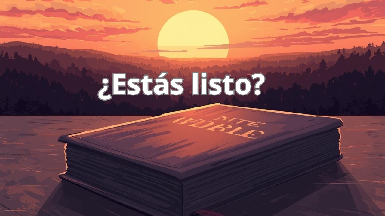 estás listo.Miedo a seguir adelante