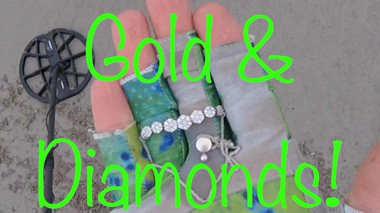 Beach Metal Detecting Manticore- Gold & Diamonds