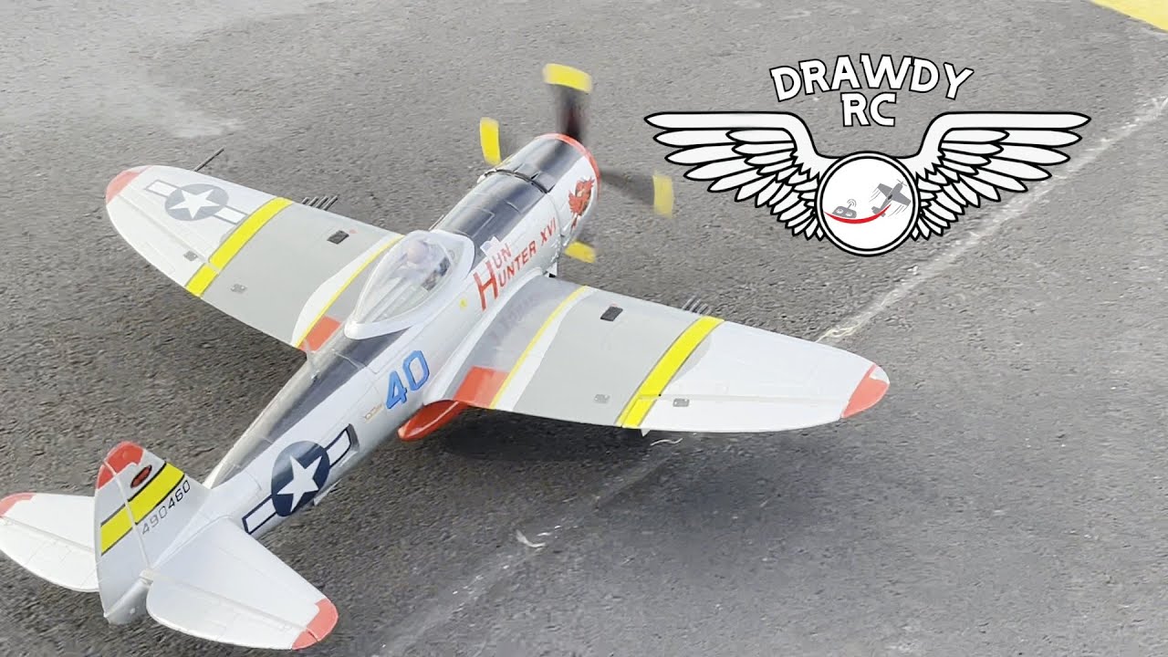 P-47 (Maiden Flight)👍🏻 Dynam #p47 #rcplanes #rc