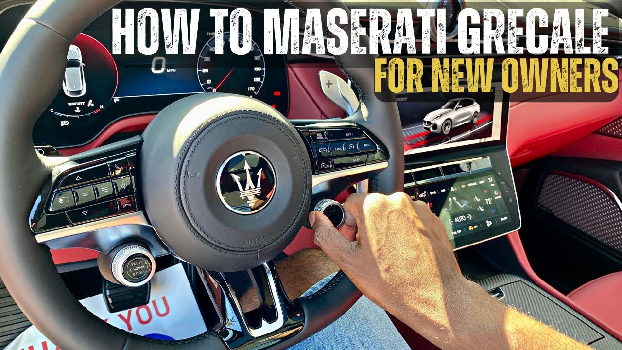 How To Maserati Grecale! New Owners Guide and Everything You Need To Know
