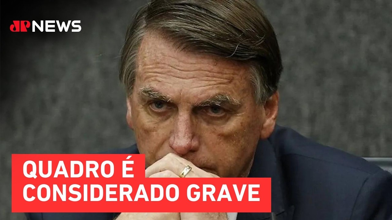 Jair Bolsonaro é internado na UTI com broncopneumonia bacteriana