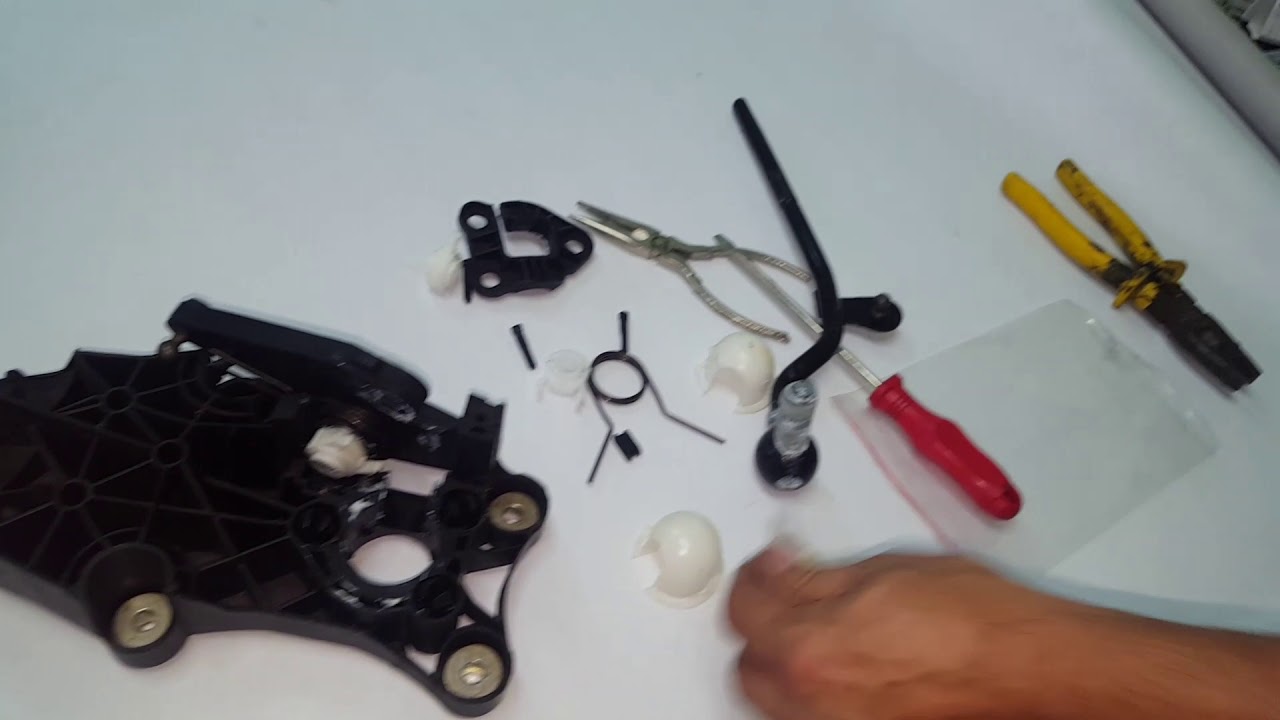 Como trocar reparo alavanca cambio Fiesta Ka Ecosport ate 2009