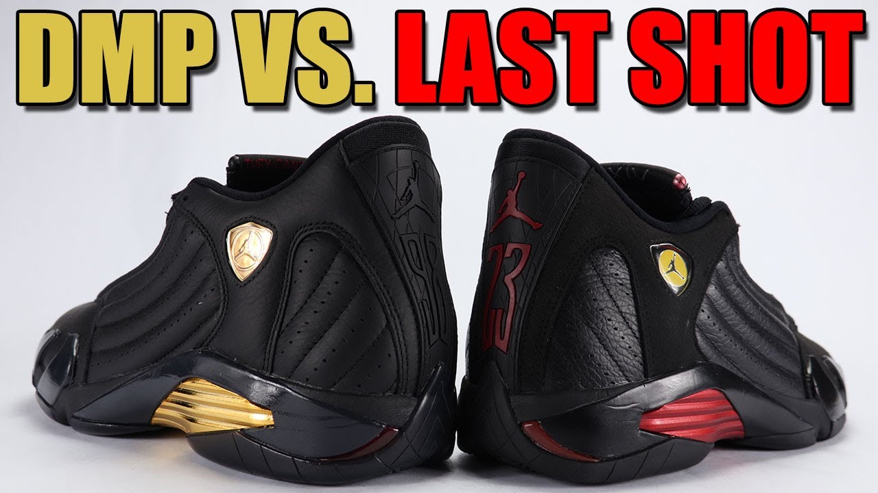 DMP vs Last Shot Air Jordan 14 Comparison