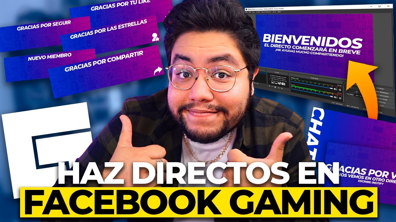 Cómo hacer streams en Facebook Gaming en un sólo vídeo (OBS, Overlay y alertas) | Duodedos