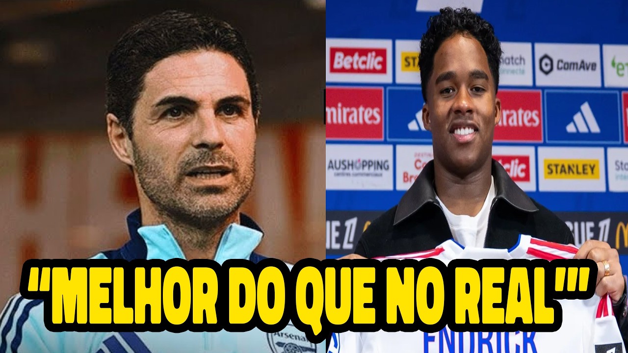 🚨IMPRESSIONANTE! TÉCNICO DO Arsenal SURPREENDE AO FALAR SOBRE ENDRICK NO TIME!