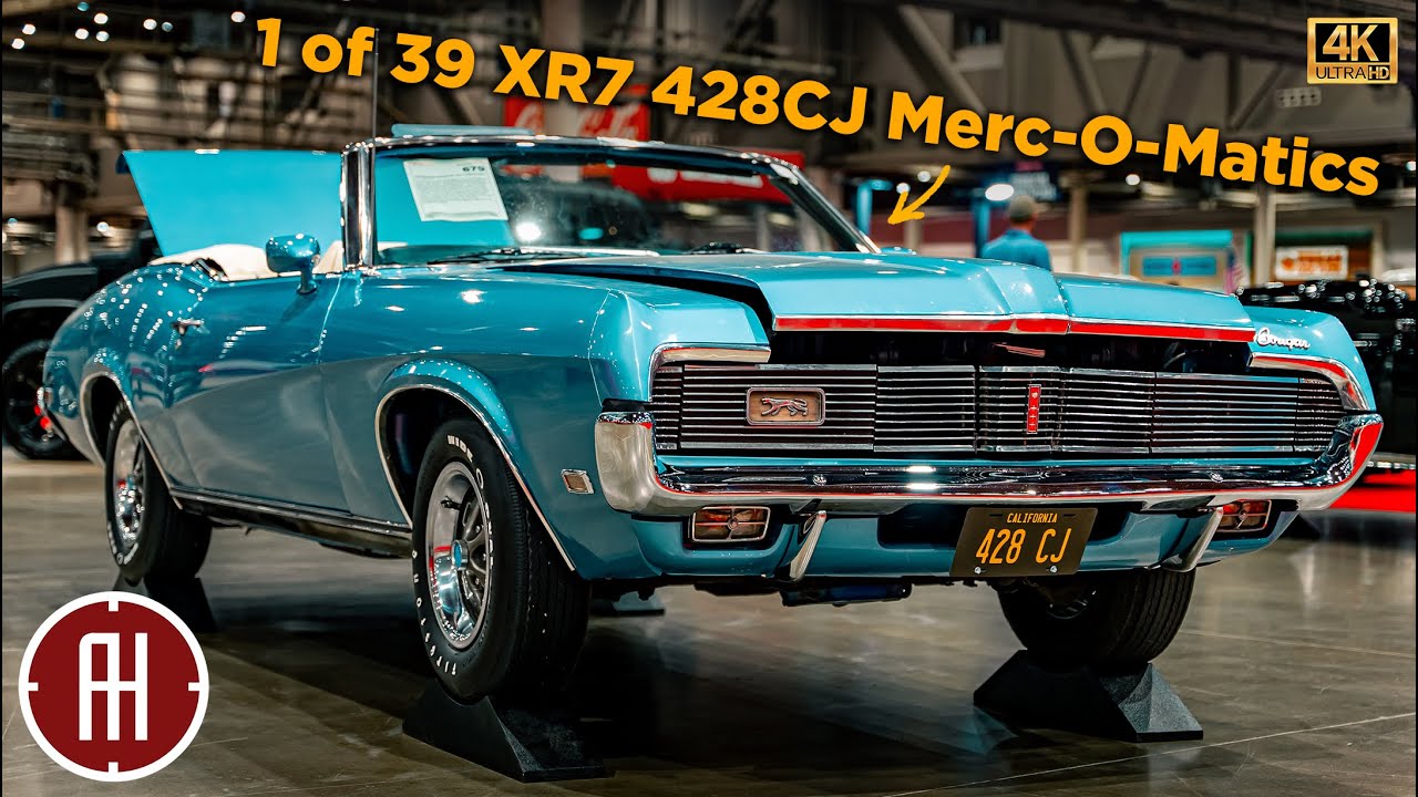 1969 MERCURY COUGAR XR7 428 CJ CONVERTIBLE