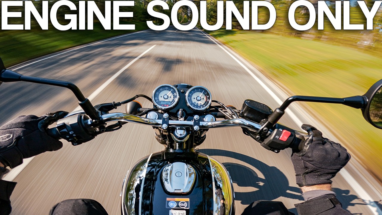Kawasaki W230 sound + quick review (Meguro S1) [RAW Onboard]
