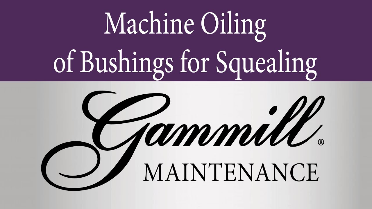 Machine Oiling of Bushings For Squealing