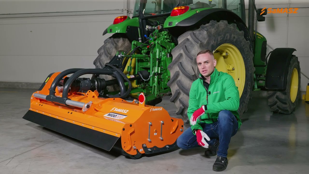 Jak podłączyć kosiarkę bijakową klasy średniej MIDO 200?