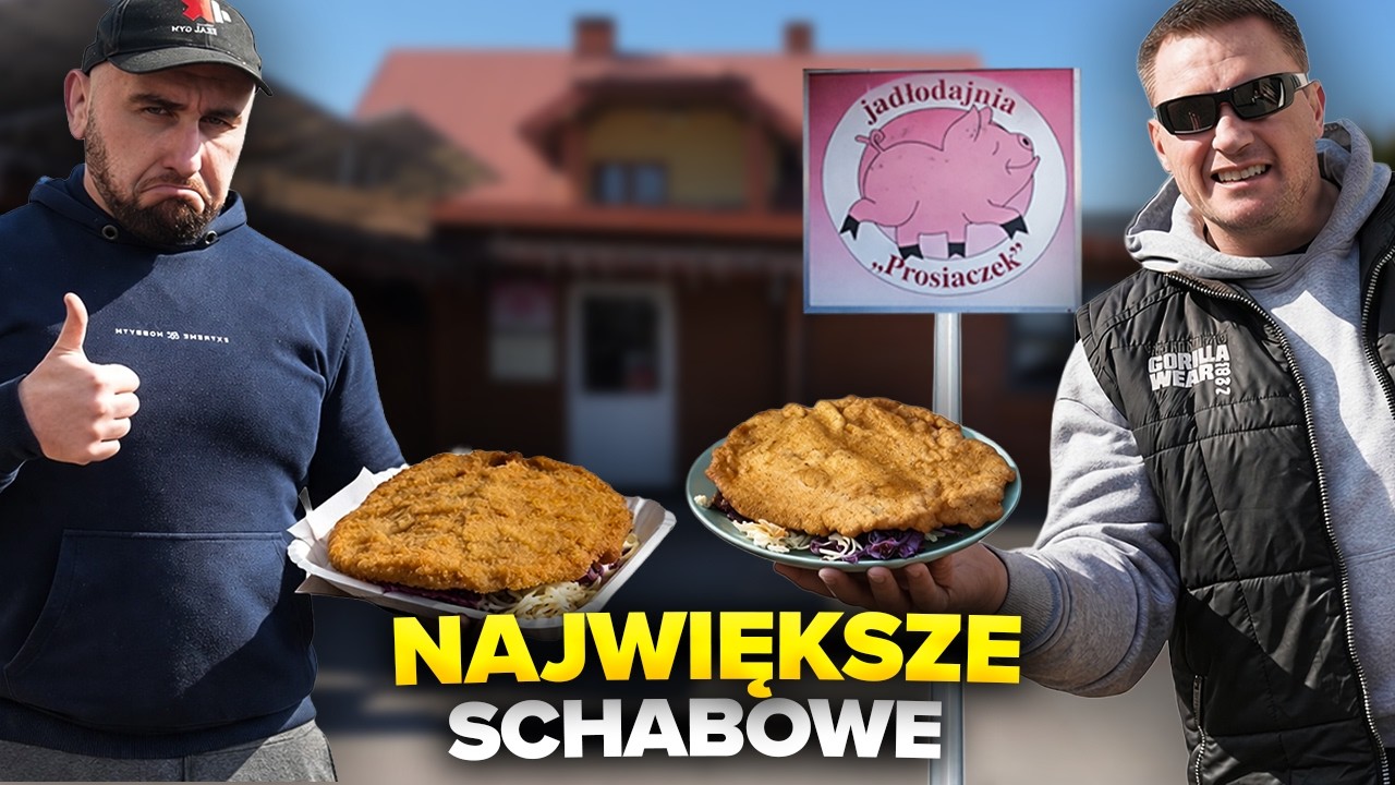 Schabowe Giganty na cały Talerz! Największe w Polsce?