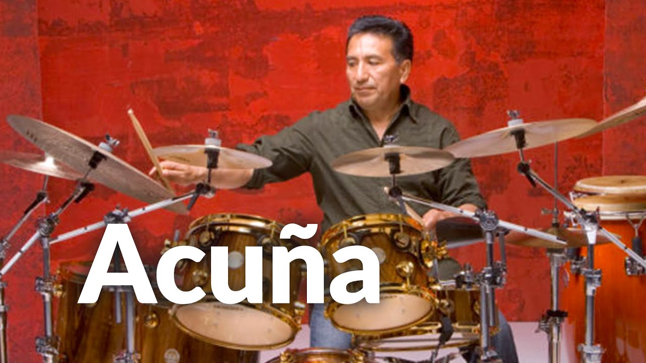Authentic Latin Rhythms On The Drum Set - Alex Acuña (Course Teaser)