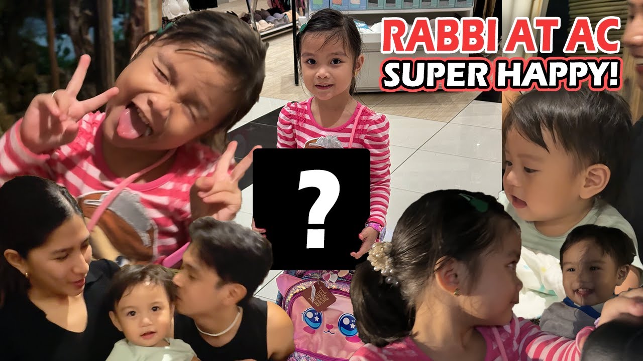 RABBI AT AC, SUPER HAPPY! | MAY BIRTHDAY GIFT KAMI PARA KAY AC! | Jacq Tapia
