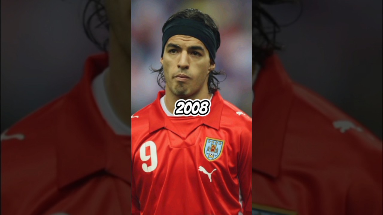 Evolution Luis Suarez (2023-2007) #shorts #luissuarez #worldcup