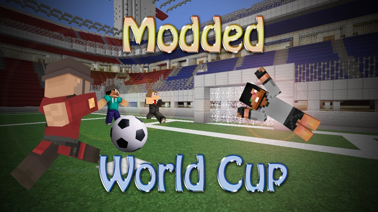 Minecraft: MODDED WORLD CUP (Sports Mod Minigame)