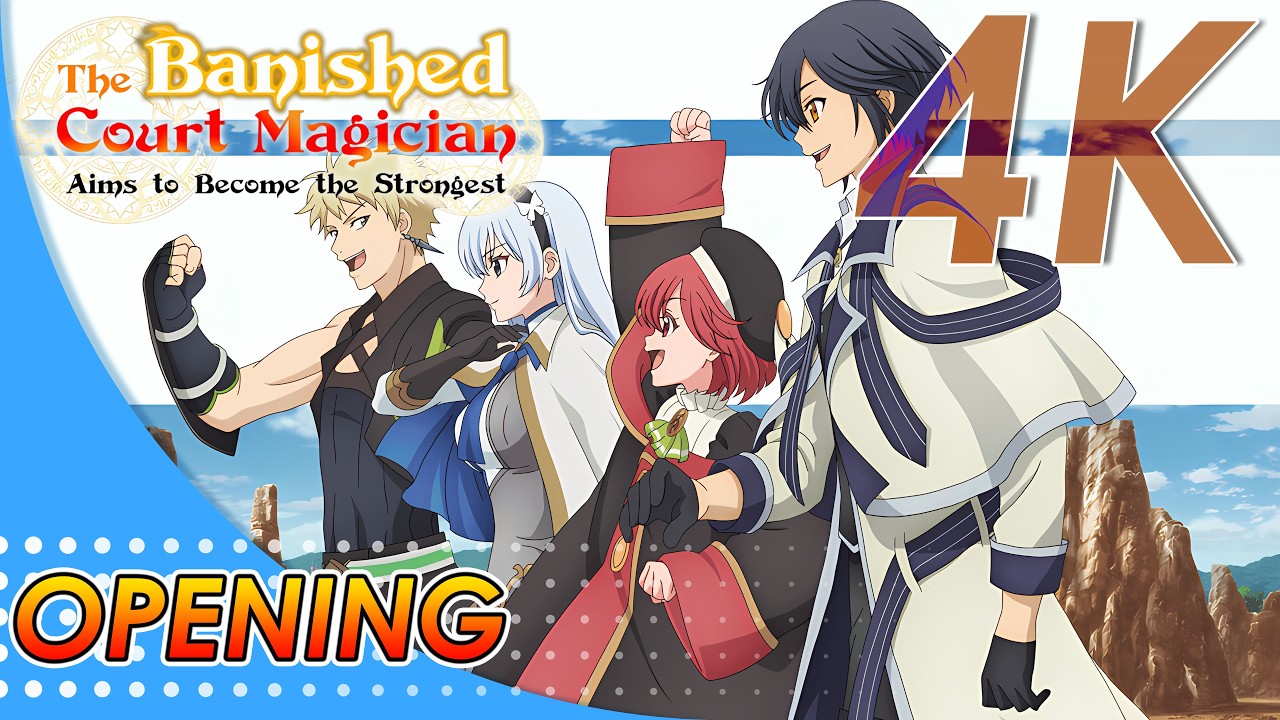 The Banished Court Magician Aims to Become the Strongest Opening | Creditless | 4K 60FPS |