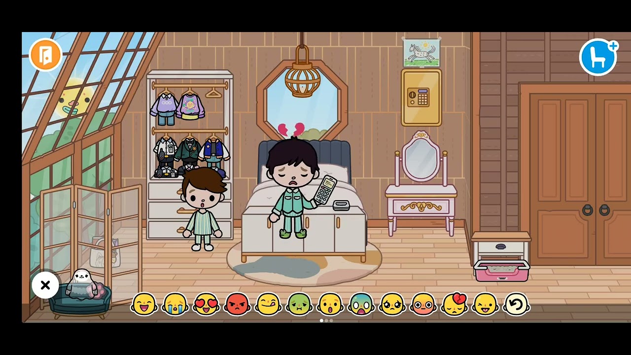 Gay toca family/Apartment roleplay part 1