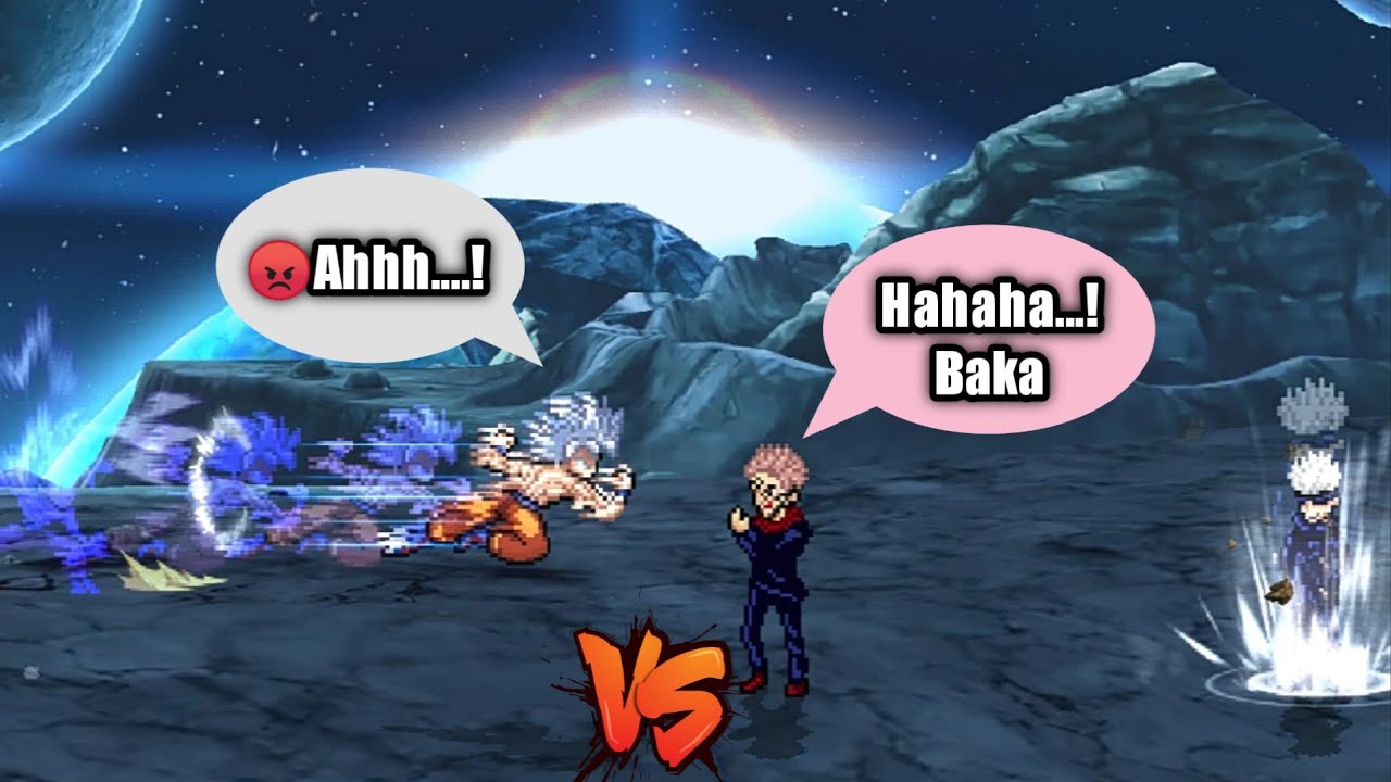 Goku MUI VS Sukuna & Gojo Satoru in Jump Force Mugen