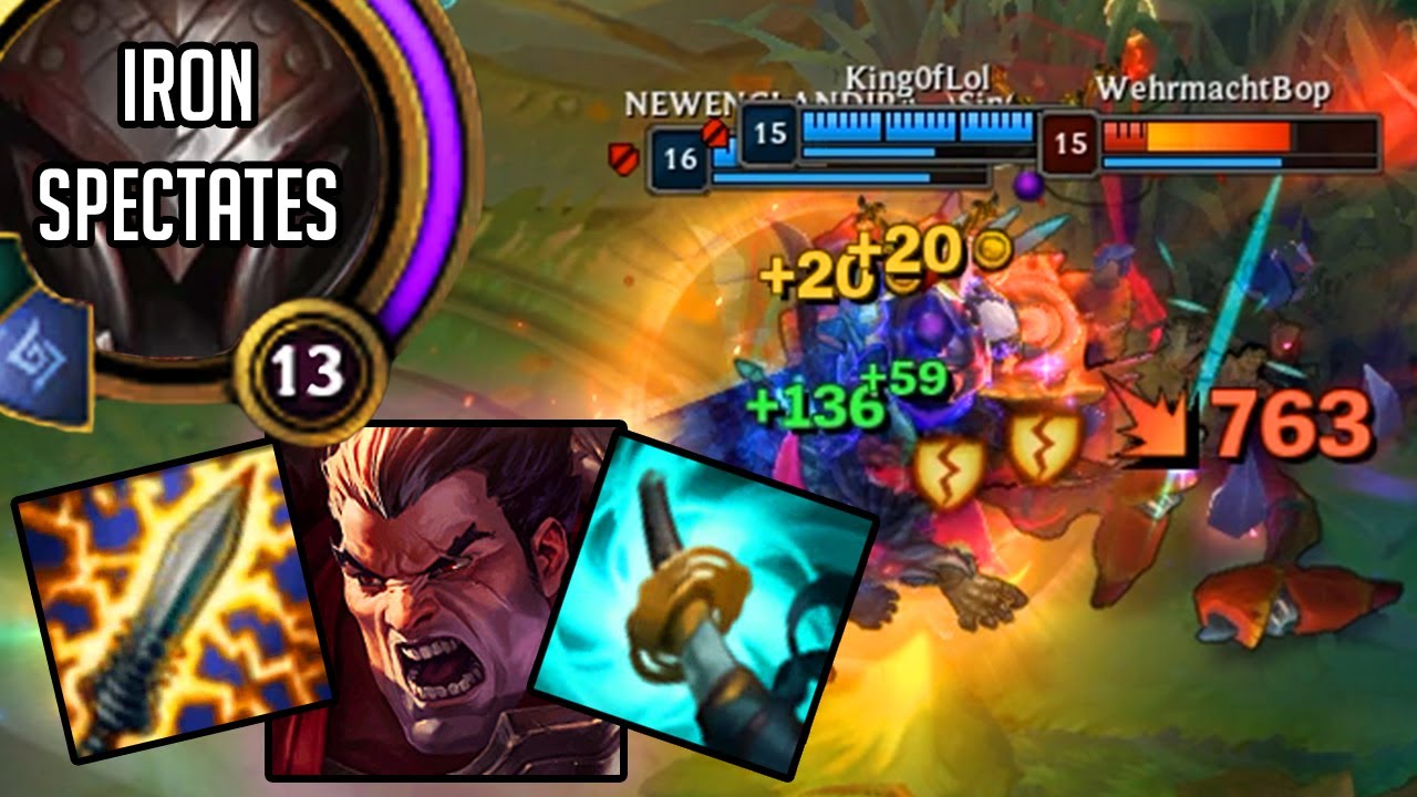 I spectated an Iron IV League of Legends game and found the most unbelievable Darius build