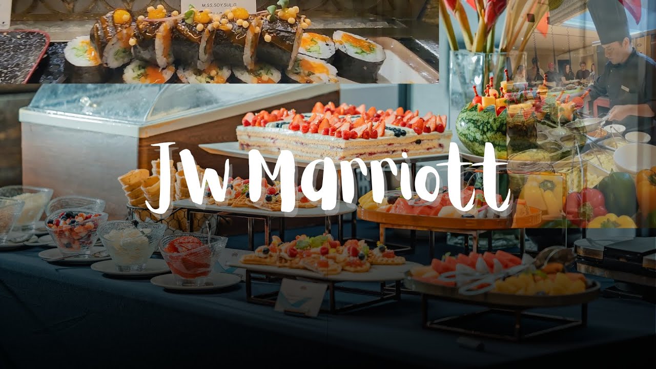 JW Marriott Marquis Dubai 🇦🇪 | 5 star Buffet | Dinner Buffet 🍽 #jwmarriott #dubai