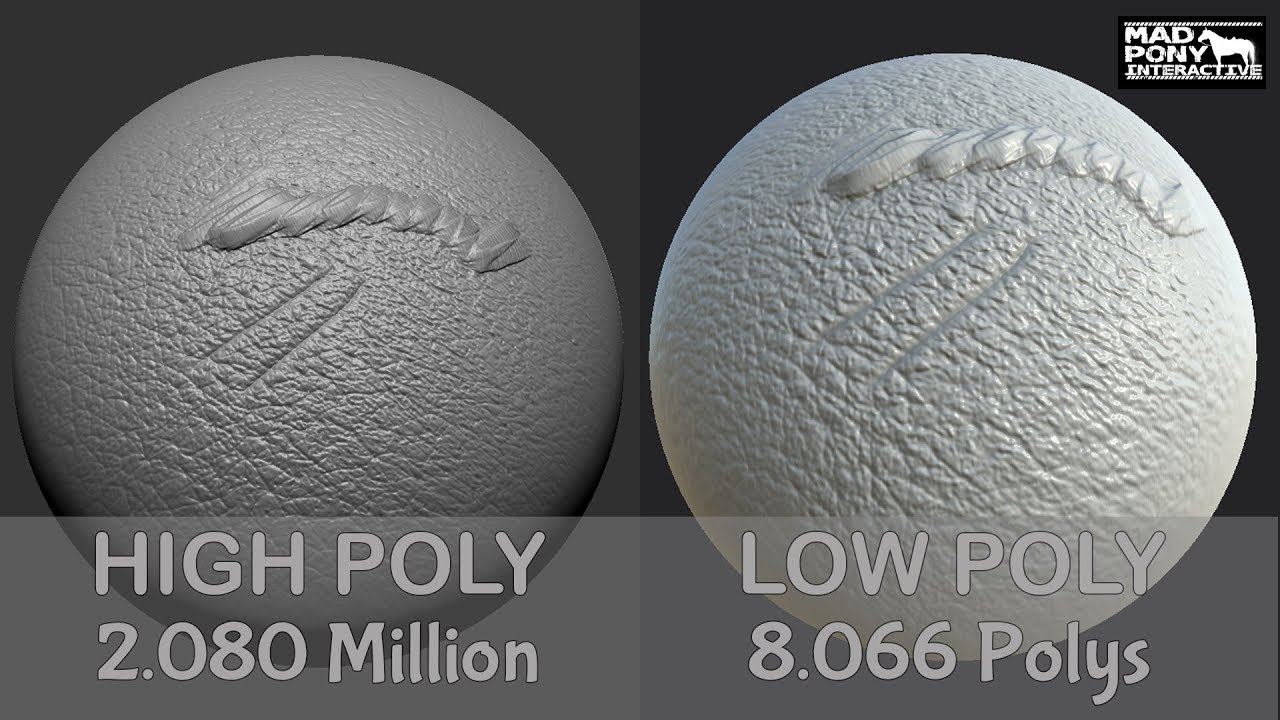 Baking High Poly To Low Poly (Zbrush And Substance Painter)