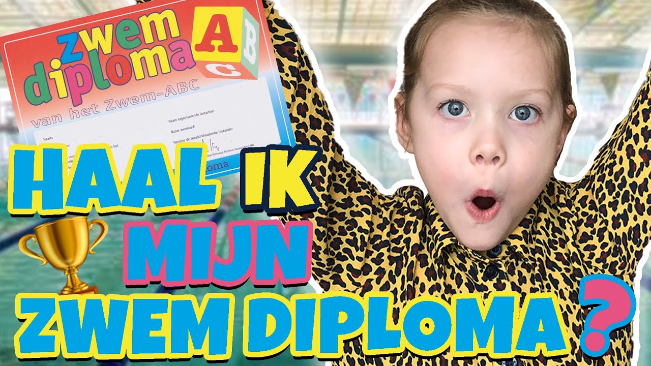 HAAL IK MIJN ZWEMDIPLOMA WEL? 😱