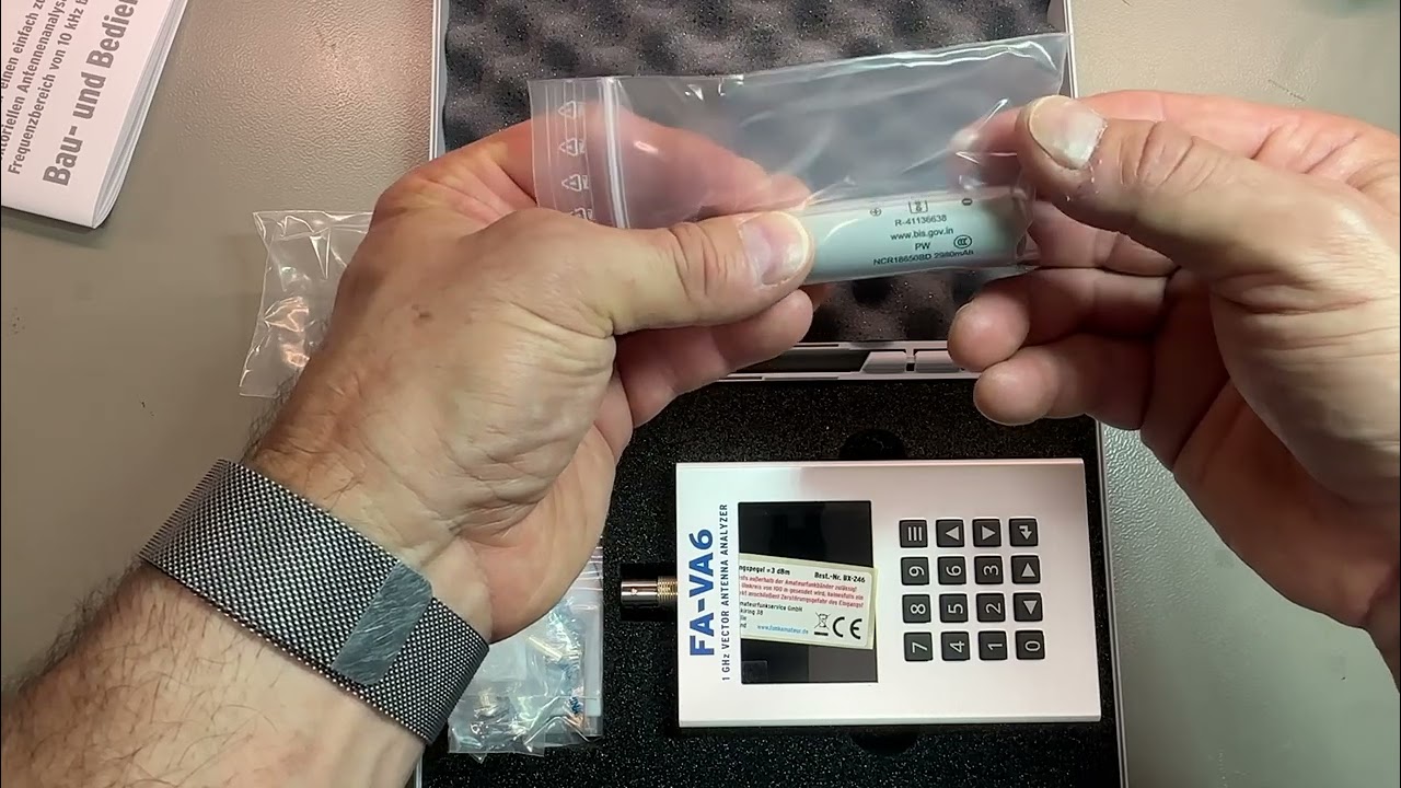 New FA-VA6 Vector Antenna Analyzer - 10kHz-1GHz made by DG5MK 