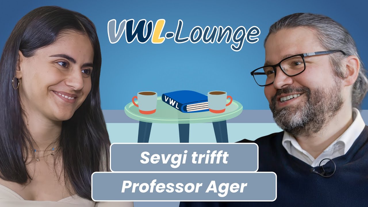 Demografischer Wandel, Wachstum, VWL in Mannheim: Studentin Sevgi trifft Prof Ager in der VWL-Lounge