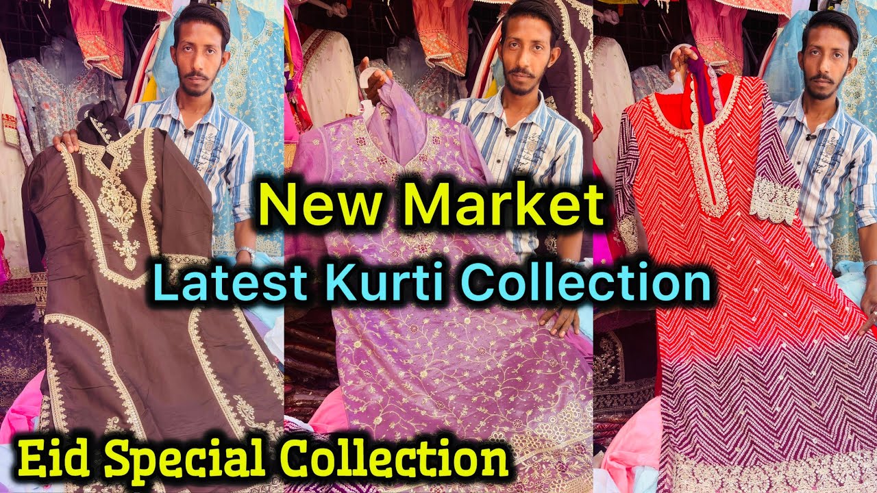 New Market Kurti Collection | New Market Latest Collection 2025 💥 Ramzan & Summer Special 🔥🔥