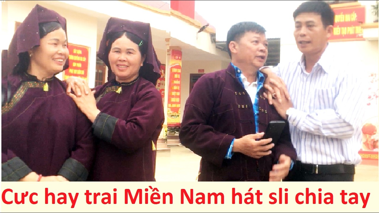 .Cực hay trai Miền Nam hát sli chia tay hội Nhân Lý  #hatslilangson