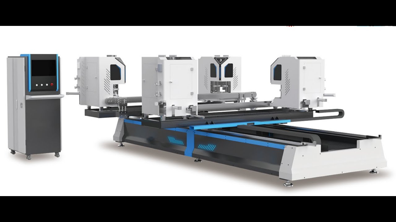 Four Point Seamless Welding Machine for PVC Window and Door | High Efficiency