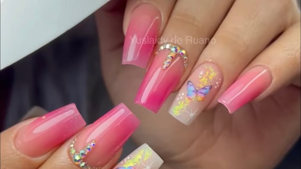 Increíble transformación en uñas acrílicas 💅🏻🫶
