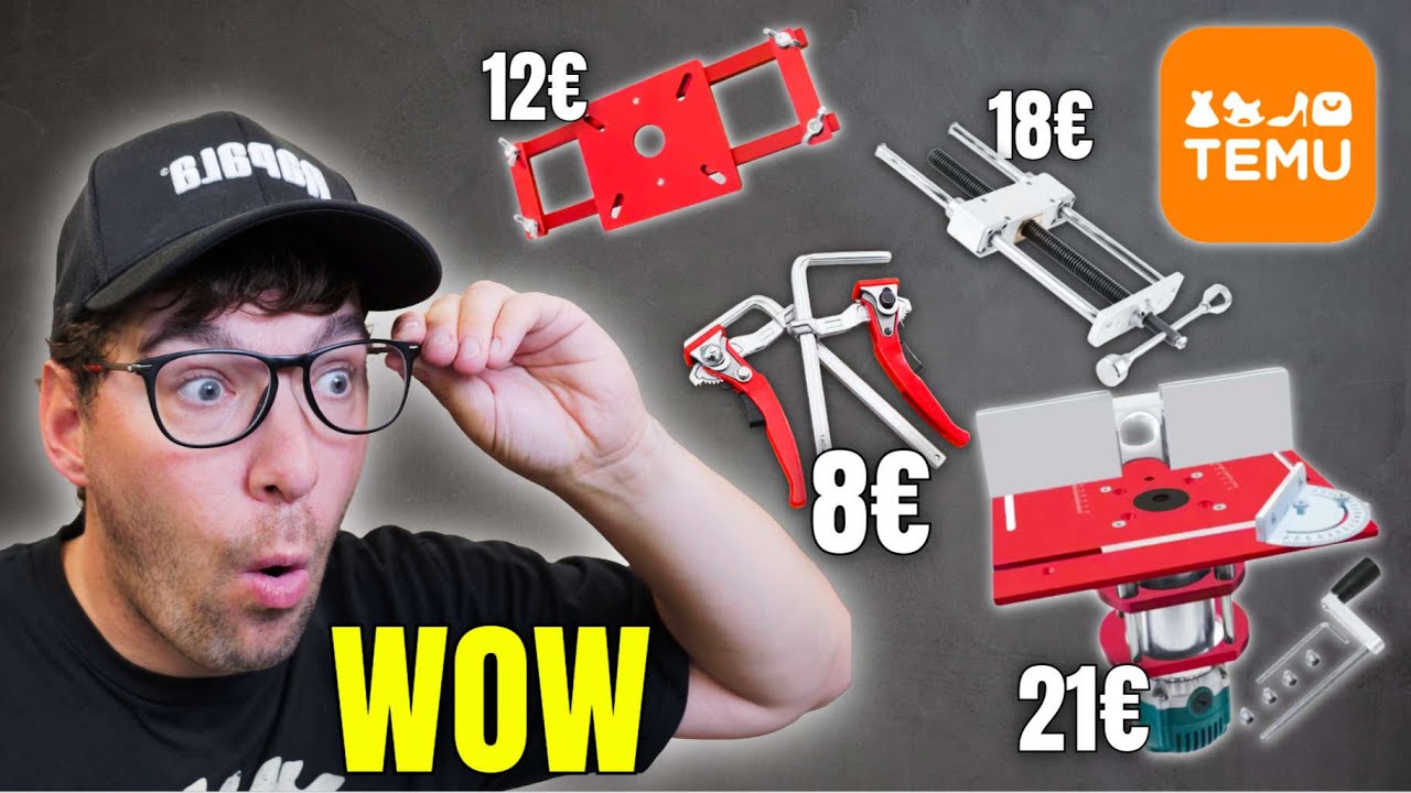 9 TEMU Tools im TEST für HOLZWERKER! Diese Tools sind .... 🤯