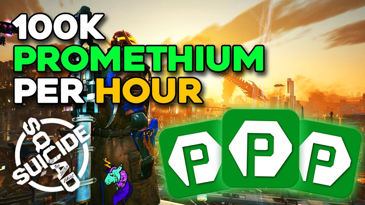 The BEST Crafting Material & Promethium Farm in Suicide Squad Kill The Justice League!