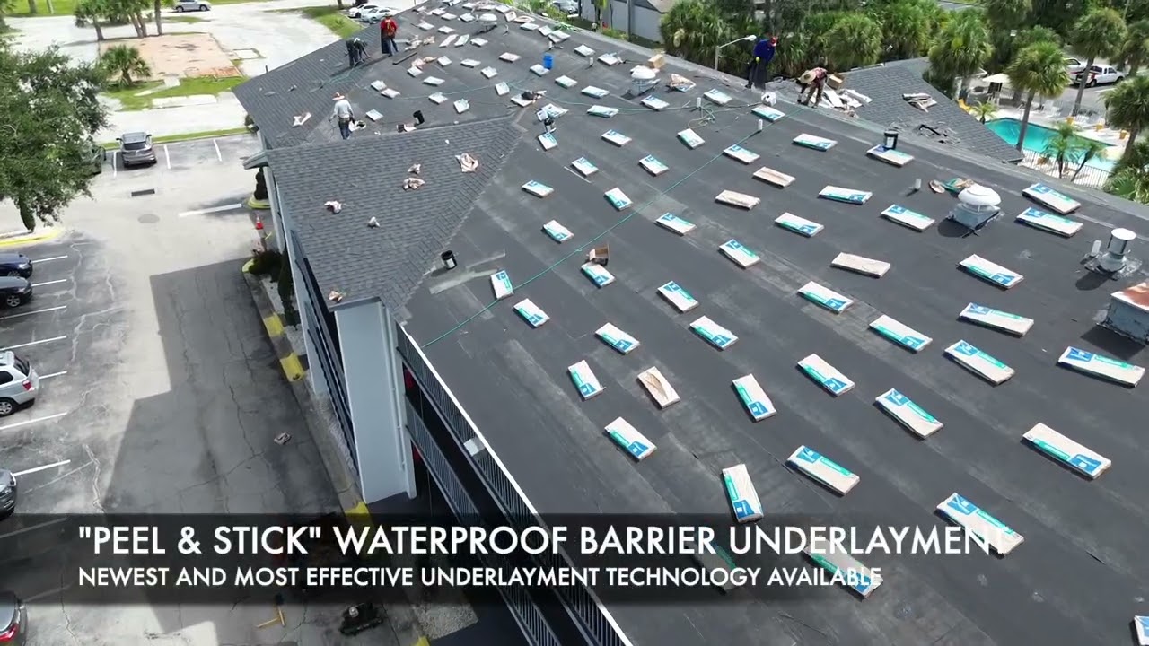 Kissimmee Hotel Southern Side Nearly Finished | Fast-Paced Shingle Installation | Episode 9