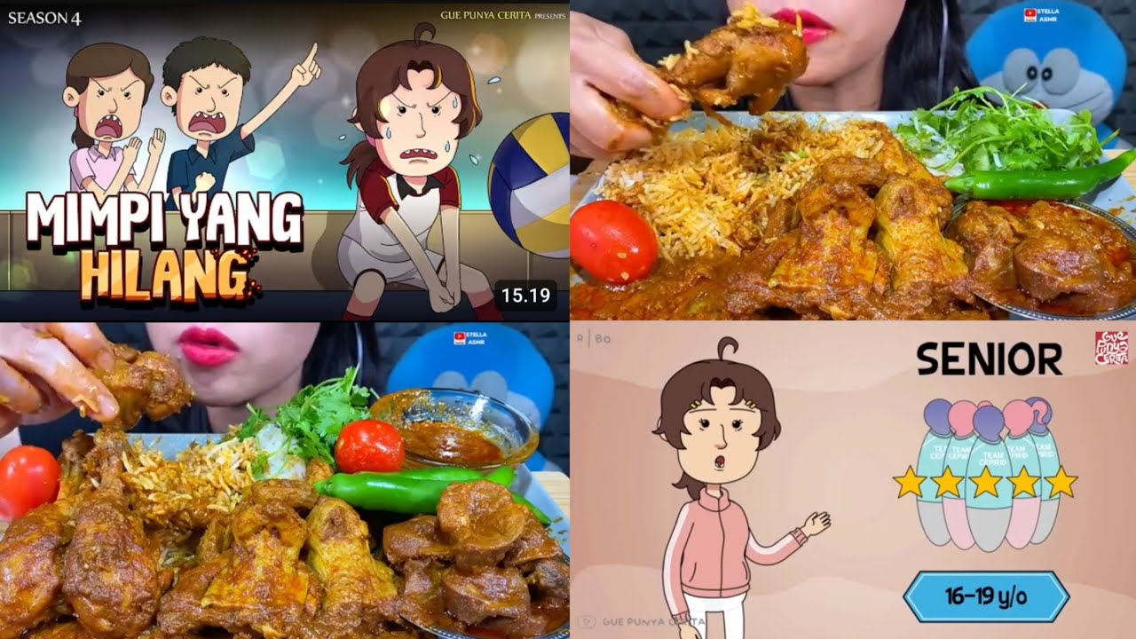 MIMPI YANG HILANG || Gue Punya Cerita x Mukbang Asmr ||#guepunyacerita #fypage 