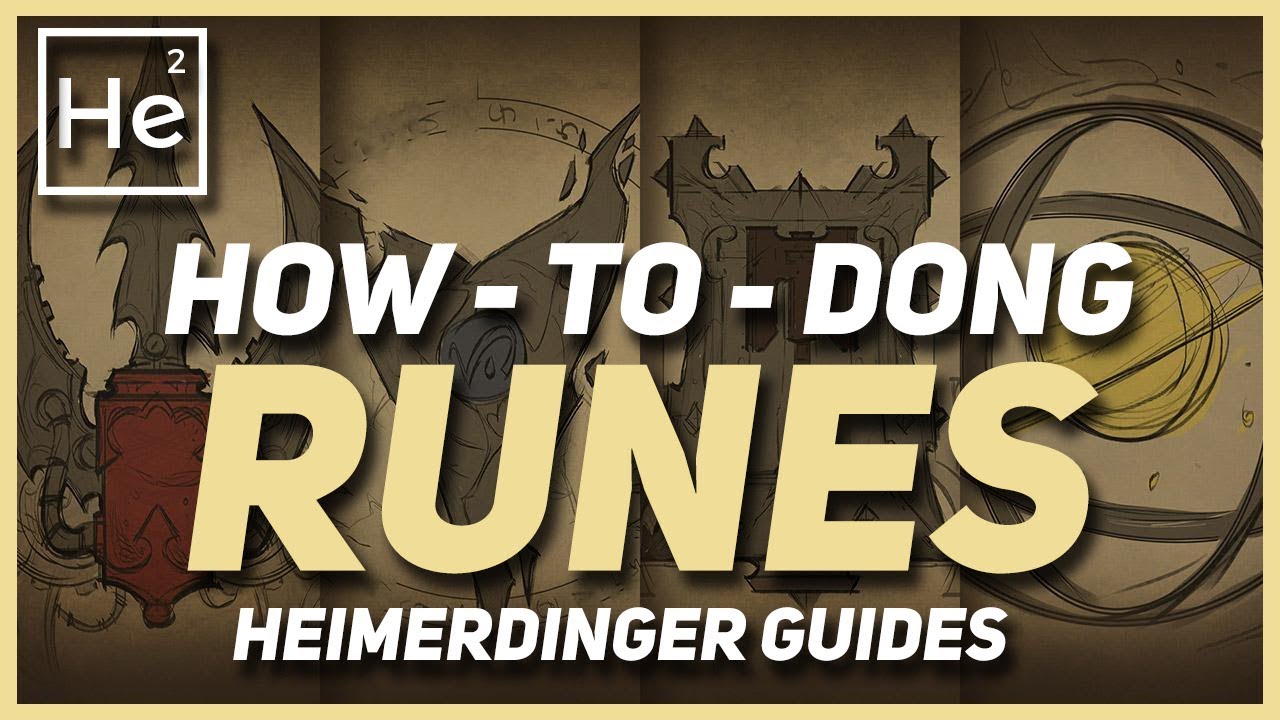 Heisendong - Heimerdinger Runes Talk (Season 8)