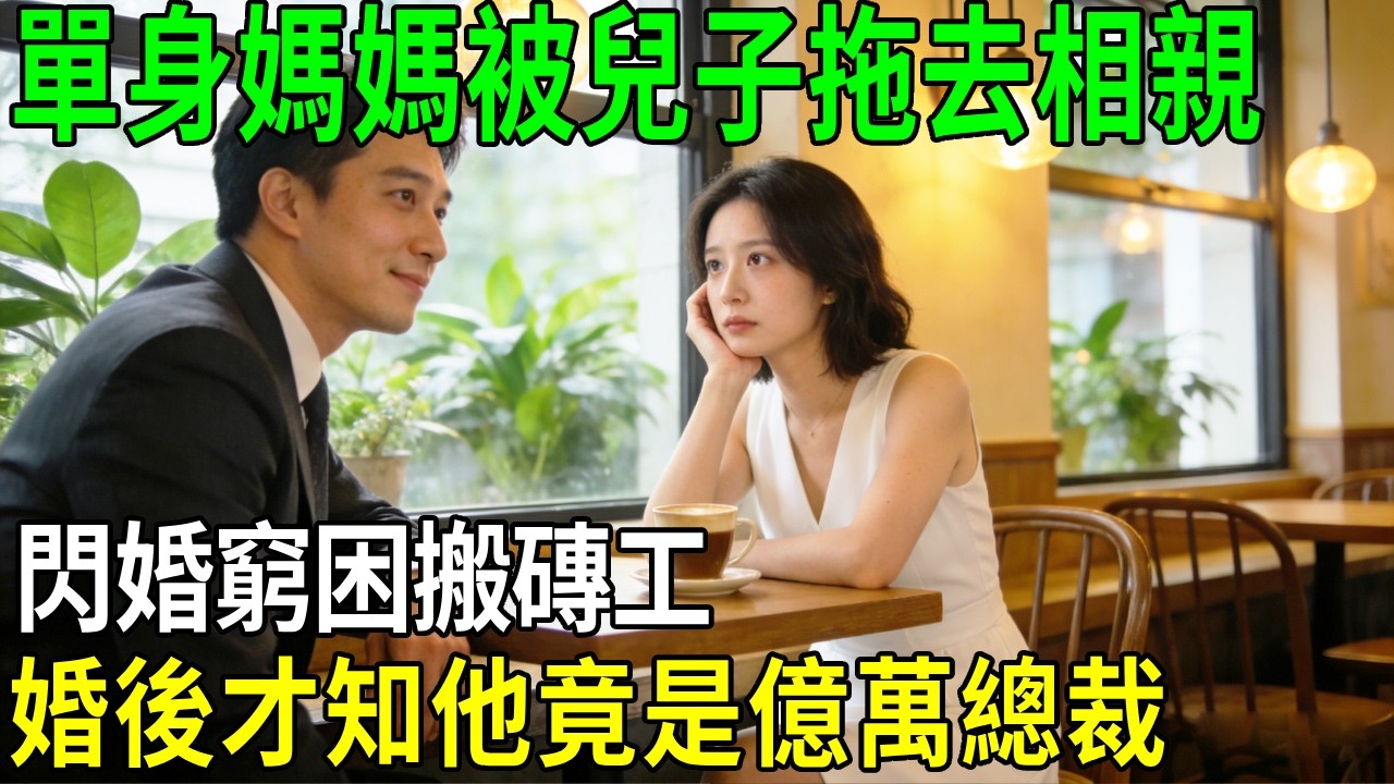 單親媽媽閃婚搬磚工，以為只是抱團取暖過苦日子，直到宴會上眾人齊聲喊她「夫人」，才驚覺老公竟是江城首富！#minidrama #drama #爽文 #電影 #精彩大陆短剧