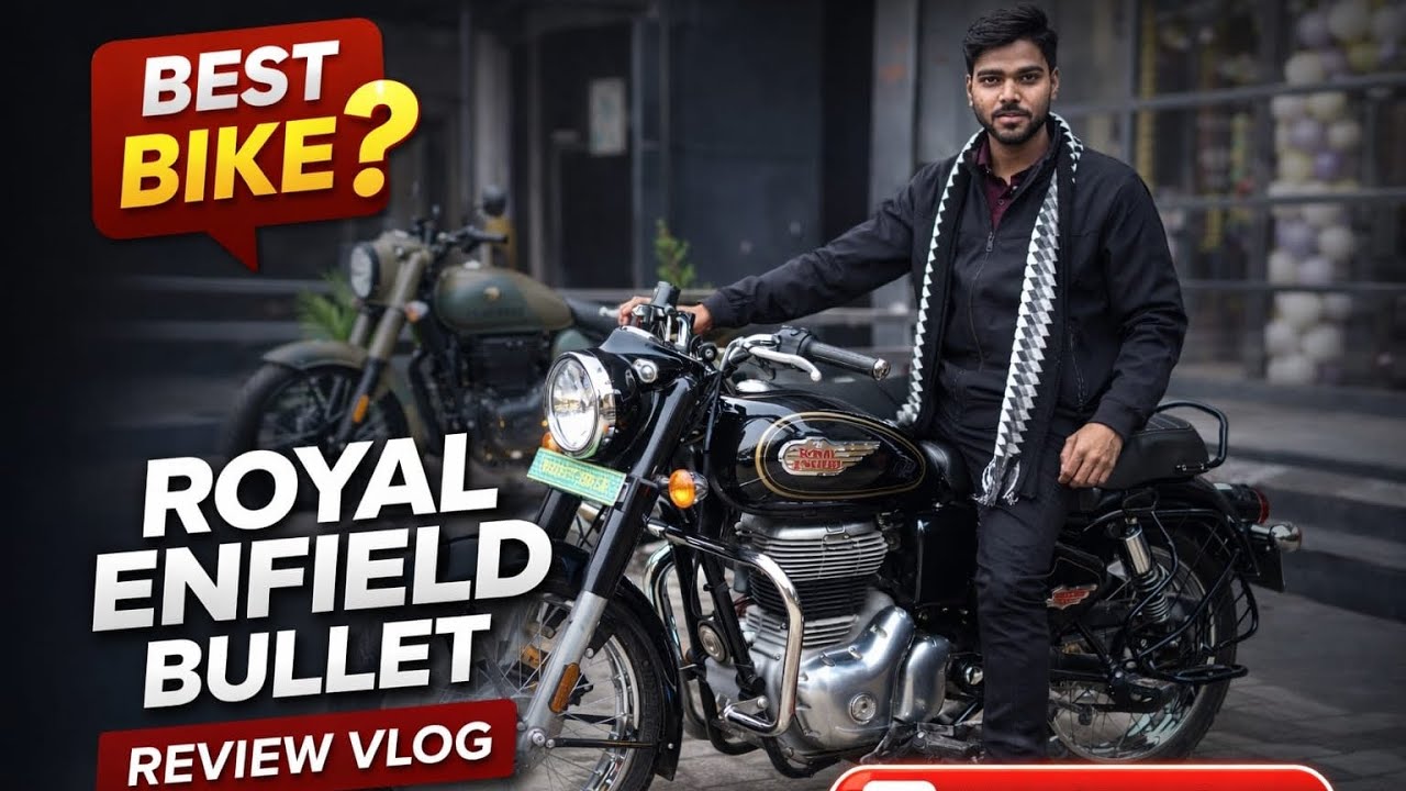 Royal Enfield Bullet 350 💥 | Sound, Style & Pure Royalty 👑